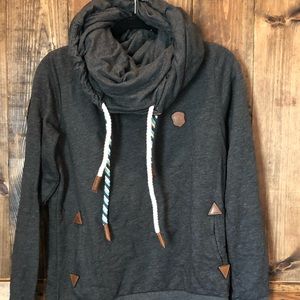 Naketano rare double hooded sweatshirt